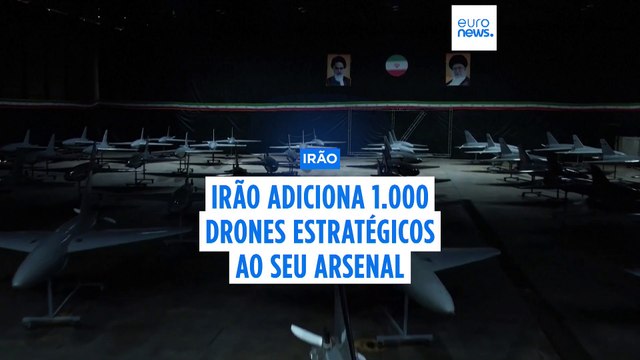 Irão acrescenta 1.000 drones estratégicos à sua frota