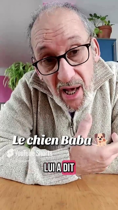 Le chien Baba 🐕 #humour #drôle #comique #humournoir #chien #animal #enfant #drole #rire