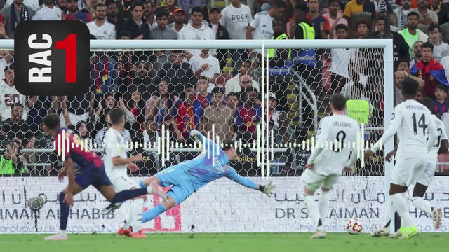 La locura en RAC 1 con la manita del Barça al Real Madrid