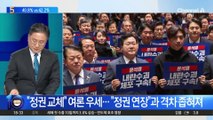 국민의힘, 지지율 4주째 상승…오차범위 내 ‘접전’