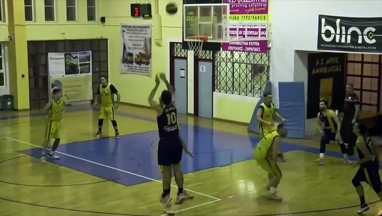 Άρης Αμφίκλειας-ΓΑΣ Άμφισσας 72-68 παρ.