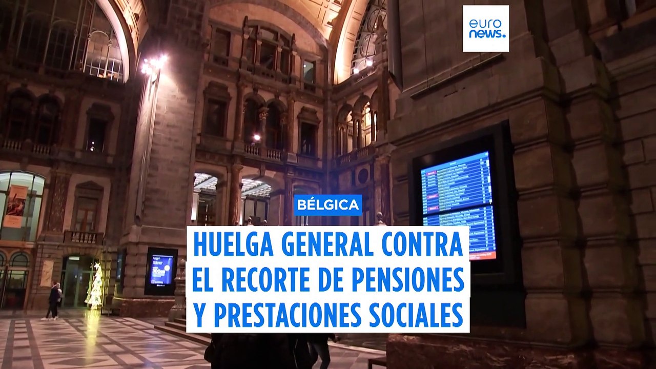 Caos en Bélgica por la cancelación de vuelos y...
