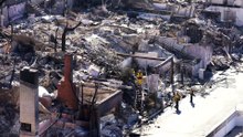 Destruction in Los Angeles: Palisades wildfire reduces area to ashes