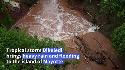 Mayotte residents face storm Dikeledi, less than a month after Chido