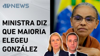 Marina Silva critica governo de Nicolás Maduro; Deysi Cioccari e Cristiano Beraldo comentam