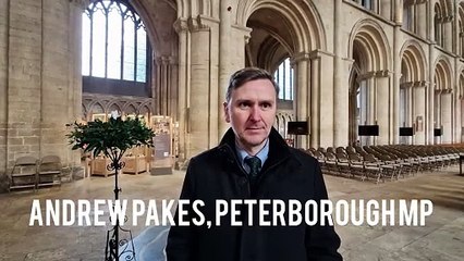 Andrew Pakes on the importance of Peterborough Cathedral