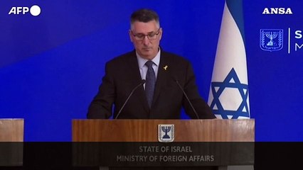 Sa'ar: "Progressi nei negoziati, vogliamo un accordo sul rilascio degli ostaggi"