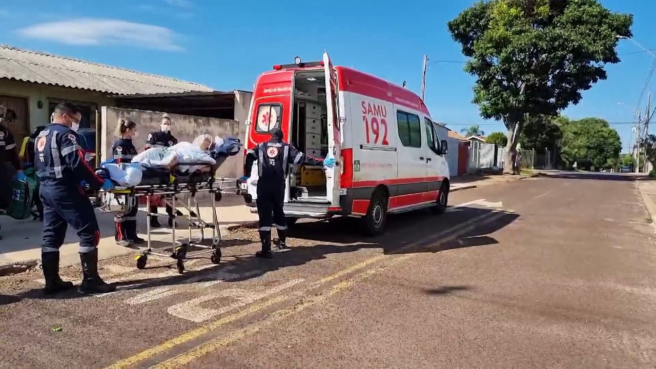 Idosa de 81 anos sofre broncoaspiração e é socorrida com urgência pelo Samu em Cascavel