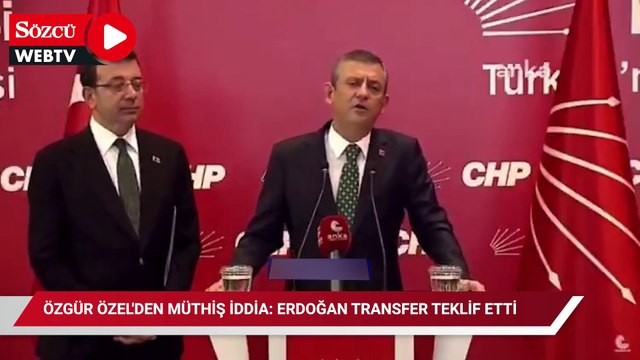 Özgür Özel'den müthiş iddia: Erdoğan transfer teklif etti