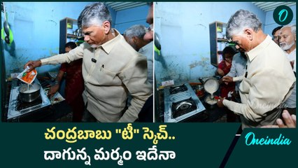 AP CM Chandrababuకు టీ అంటే ఇష్టమా.. ఏం"టీ" స్టోరీ..? | Oneindia Telugu