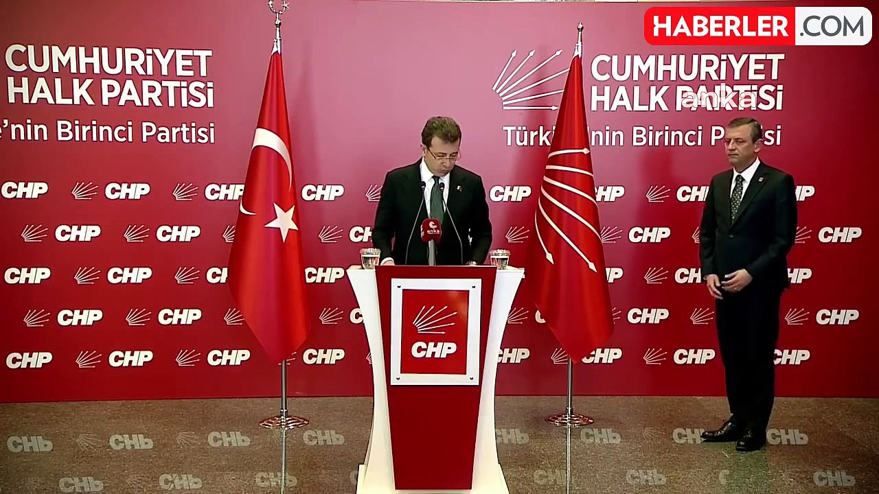 Özel ve İmamoğlu'ndan Kayyum Zirvesi... İmamoğlu: "Siyasi Saldırıya Siyasi Karşılık Vermek Konusunda Kararlıyız"