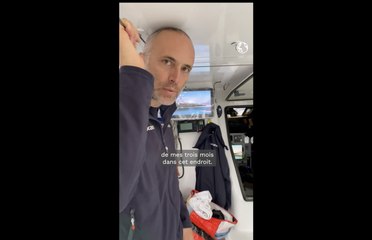 Fabrice Amedeo, skipper pour le Vendée Globe 2024, navigue aussi pour la science