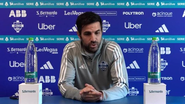 Fabregas: Nico Paz potrebbe esserci. Deve imparare a giocare anche col dolore