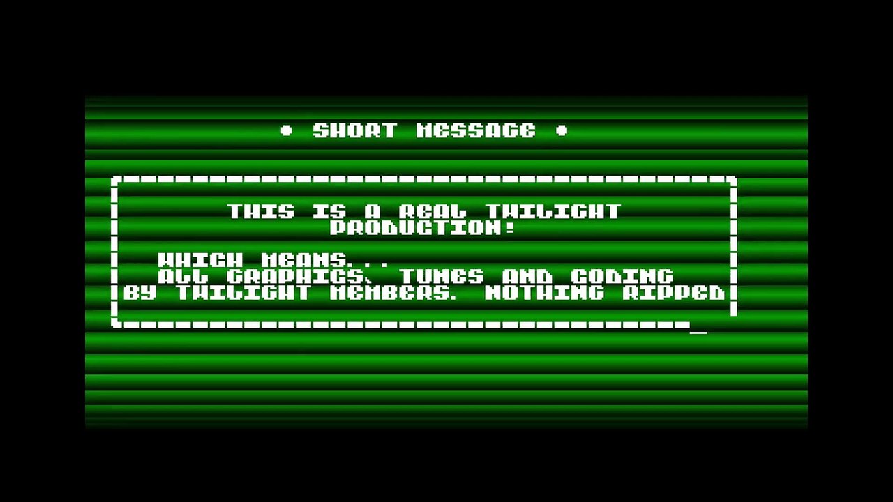 Amiga Demo Polygons Dream By Twilight