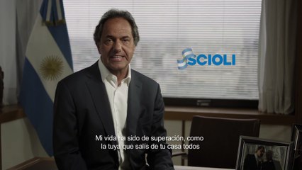 Daniel Scioli - Conmigo Argentina no corre riesgos