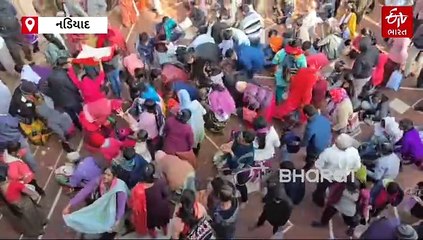 નડિયાદના સંતરામ મંદિરમાં પોષી પૂર્ણિમાની ઉજવણી: બોર ઉછાળવાની શું છે પરંપરા