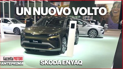 Skoda Enyaq: nuovo volto e più autonomia con il restyling 2025