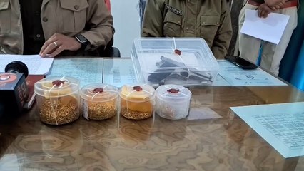 खैरथल पुलिस ने ज्वेलर लूट का किया खुलासा , 5 आरोपी गिरफ्तार