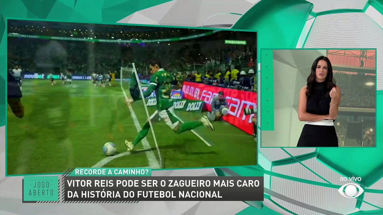 Debate Jogo Aberto: O que o Manchester City viu em Vitor Reis, do Palmeiras?