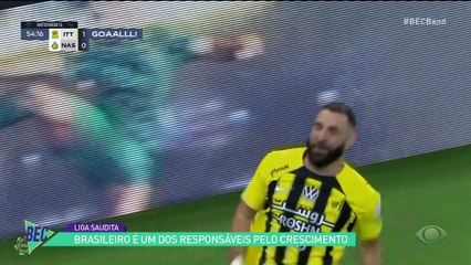 Brasileiro é um dos responsáveis pelo crescimento da Liga Saudita