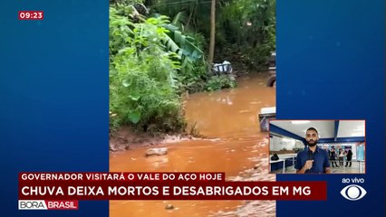 Temporais deixam ao menos 11 mortos no Vale do Aço, em MG