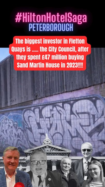 Hilton Hotel Saga = Part of the Fletton Quays "scam"