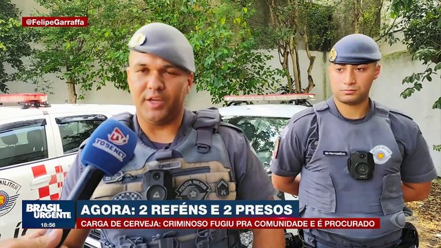 Quadrilha rouba carga de cerveja e faz funcionários reféns