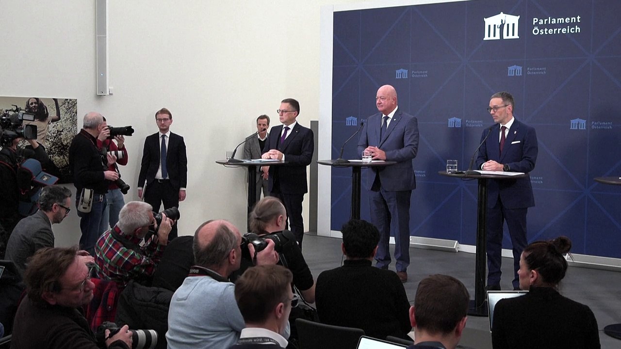 Koalitionsverhandlung in Wien: FPÖ und ÖVP einig über Haushaltssanierung