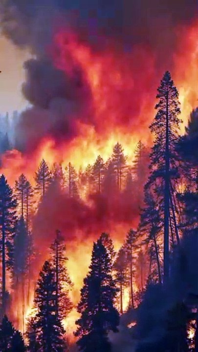 Fire in America - Los Angeles City Burned To Ashes | Fire In Los Angeles | Fire In California #short