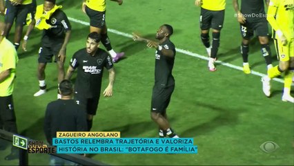 Bastos diz viver seu melhor momento da carreira no Botafogo