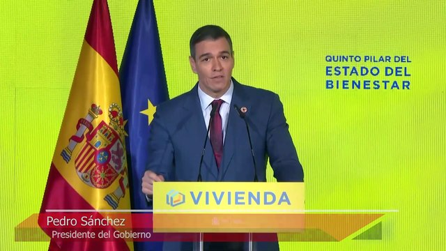 Así son las medidas anunciadas por Sánchez para hacer asequible el acceso a la vivienda