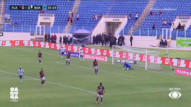 Zé Vitor abre o placar para o Boavista contra o Flamengo; veja o gol