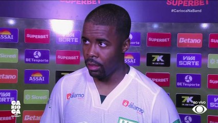 Matheus Alessandro, do Boavista, é eleito o melhor em campo contra o Flamengo