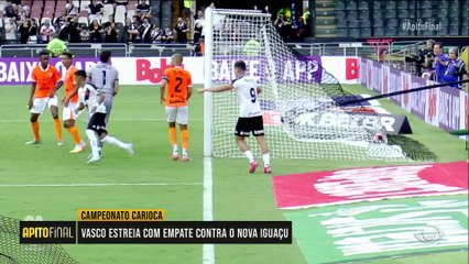 Vasco empata com Nova Iguaçu em São Januário