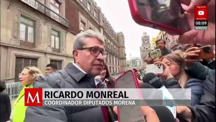 Monreal: Sheinbaum mostró liderazgo con discurso "valiente y enérgico"