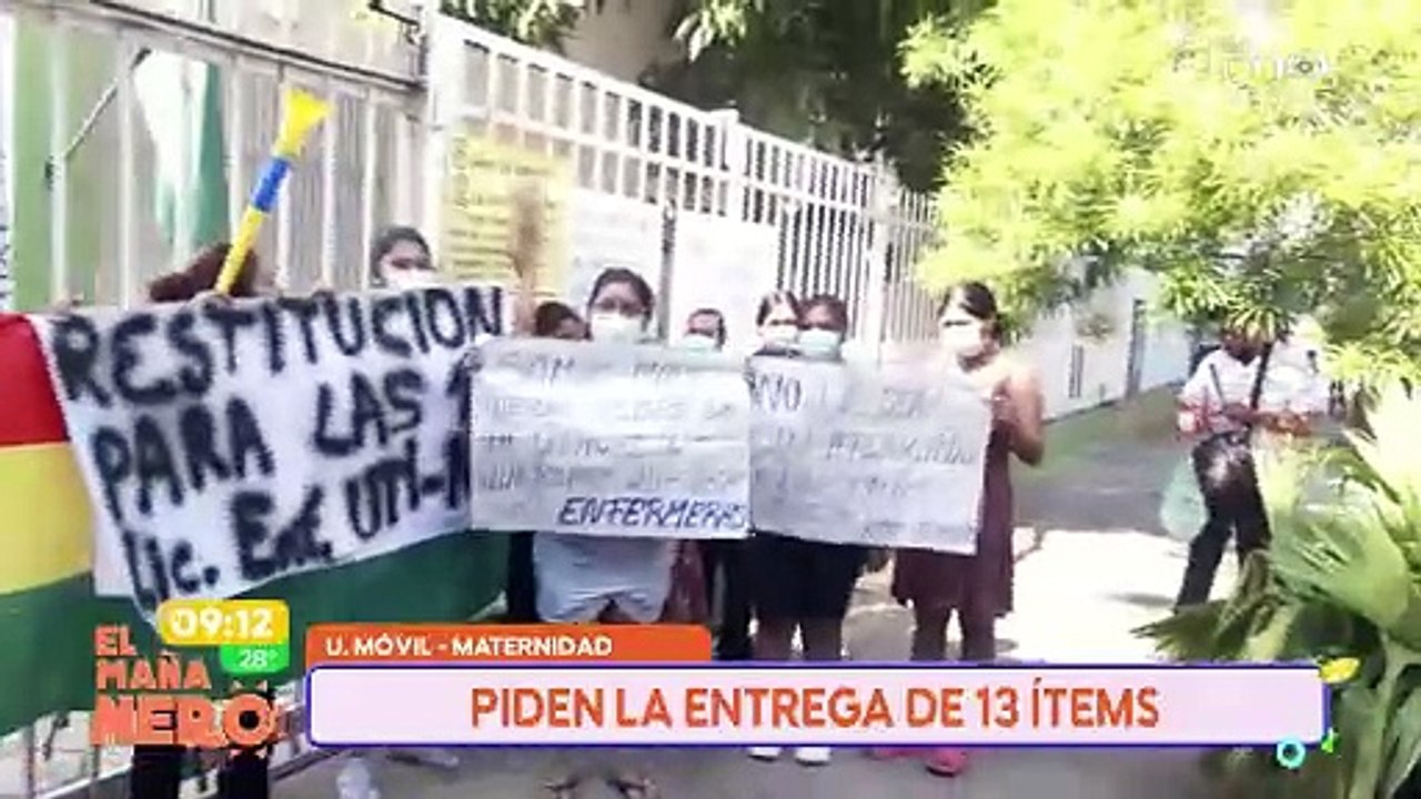 protesta de trabajadores de salud