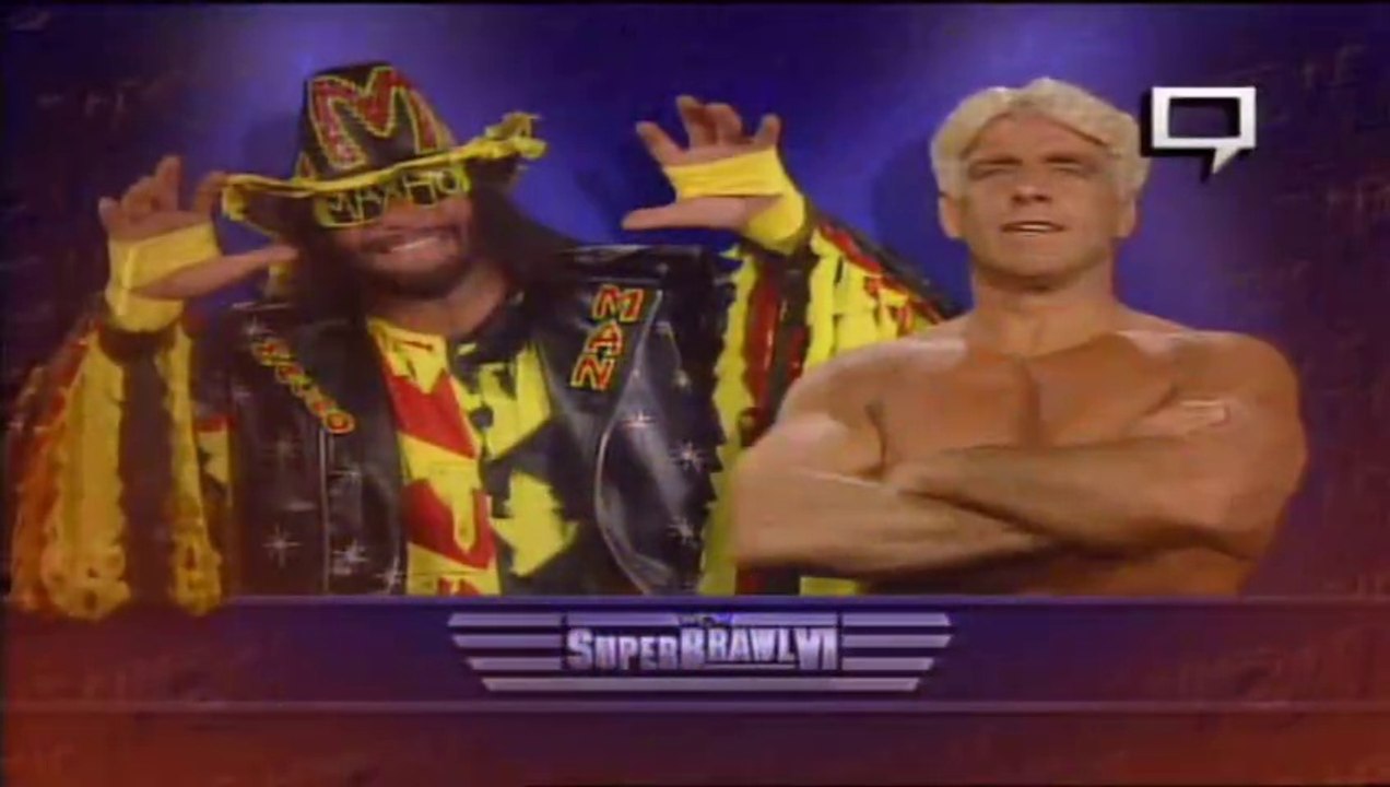 WCW Superbrawl VI - Ric Flair vs Randy Savage (Steel Cage Match, WCW World Heavyweight Championship)