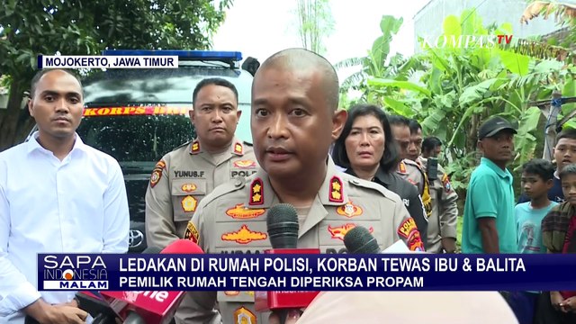 Buntut Ledakan Rumah Polisi di Mojokerto, Pemilik Rumah Diperiksa Propam