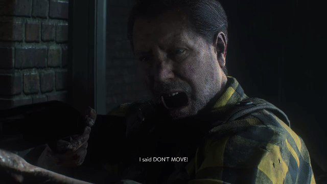 Robert Kendo resident evil 2 all dialogue/cutscene
