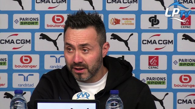 Mercato OM : De Zerbi évoque le cas Sternal