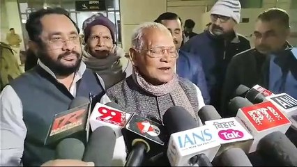 केंद्रीय मंत्री मांझी ने कहा विपक्ष ऐसे ही भ्रम फैलाते  रहे कोई फायदा नही होगा ,अपने  ही सरकार के अधिकारी पर भड़के मांझी