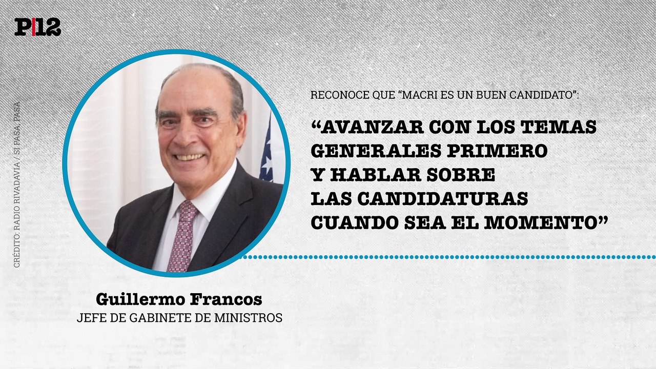 "Macri es un buen candidato": Francos reconoció la postura del PRO y puntea acuerdos hacia las elecciones 2025