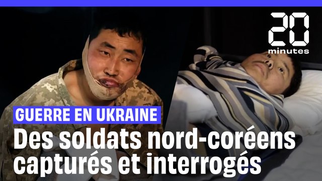 Guerre en Ukraine : Deux soldats Nord-coréens capturés à Koursk, sont interrogés par le SBU