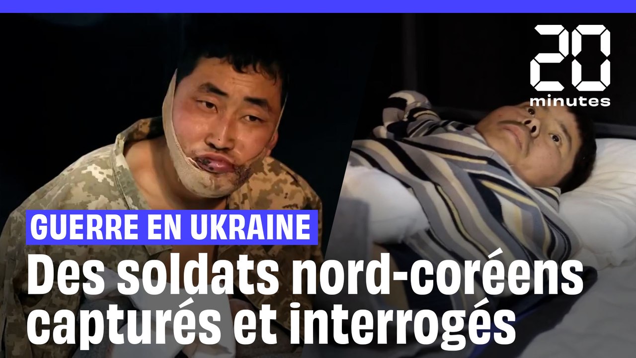 Guerre en Ukraine : Deux soldats Nord-coréens capturés à Koursk, sont  interrogés par le SBU