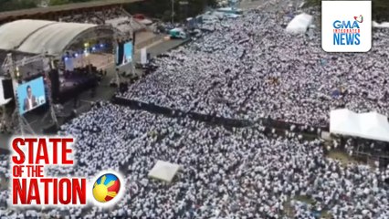 Mahigit 1.5-M miyembro ng Iglesia ni Cristo, nakiisa sa Nat'l Rally for Peace sa Quirino Grandstand | SONA