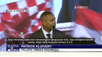 Soal Formasi Timnas, Kluivert: Saya Menyukai Sepak Bola Menyerang!
