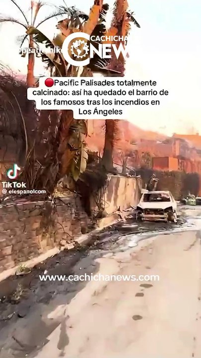 Las desgarradoras imágenes de las ruinas en que quedaron viviendas tras incendios devastadores en California