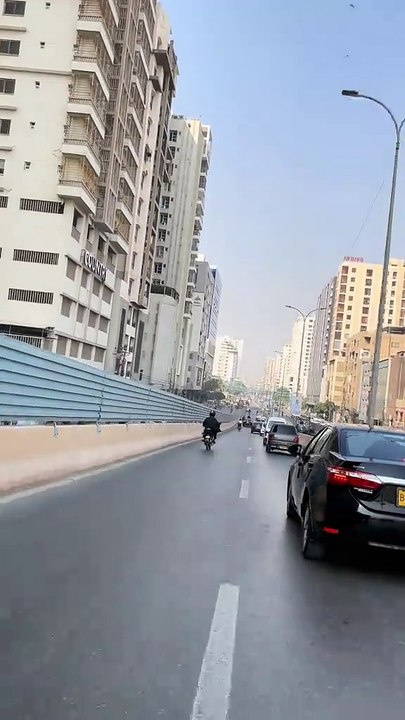 Beautiful view of Karachi