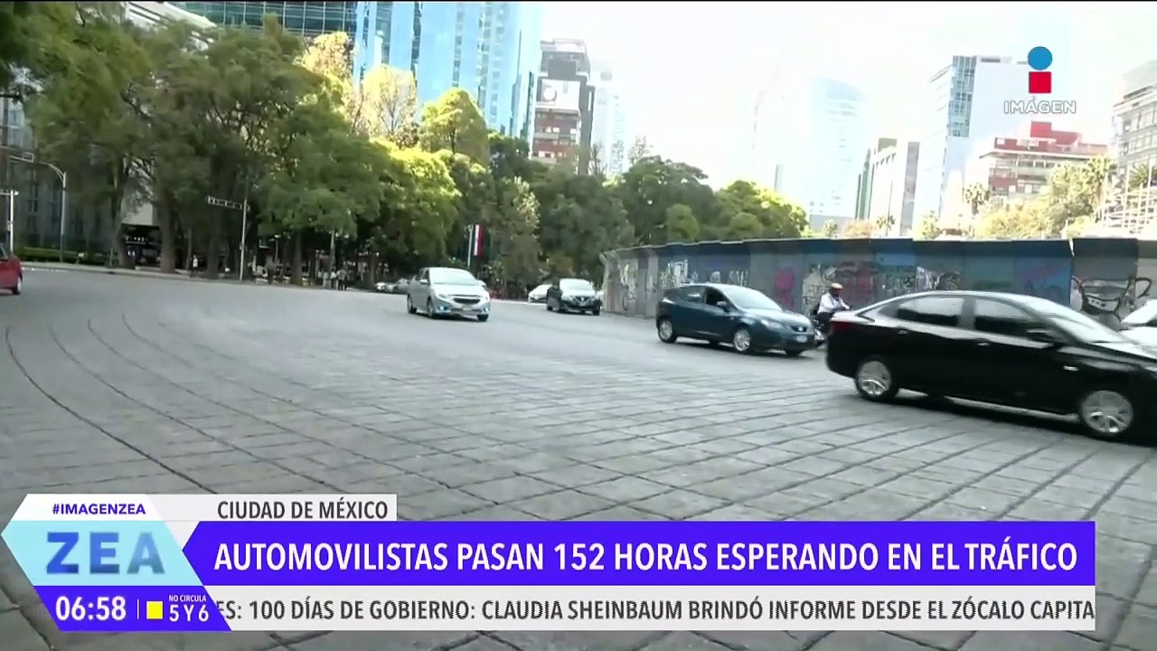 Automovilistas de la CDMX pasan en promedio 152 horas esperando en el tráfico