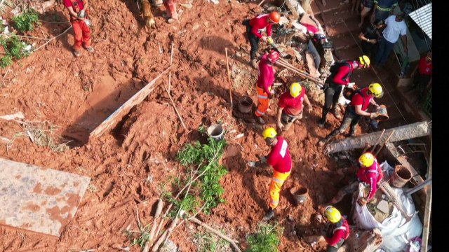 Deslizamentos de terra deixam 11 mortos em Minas Gerais